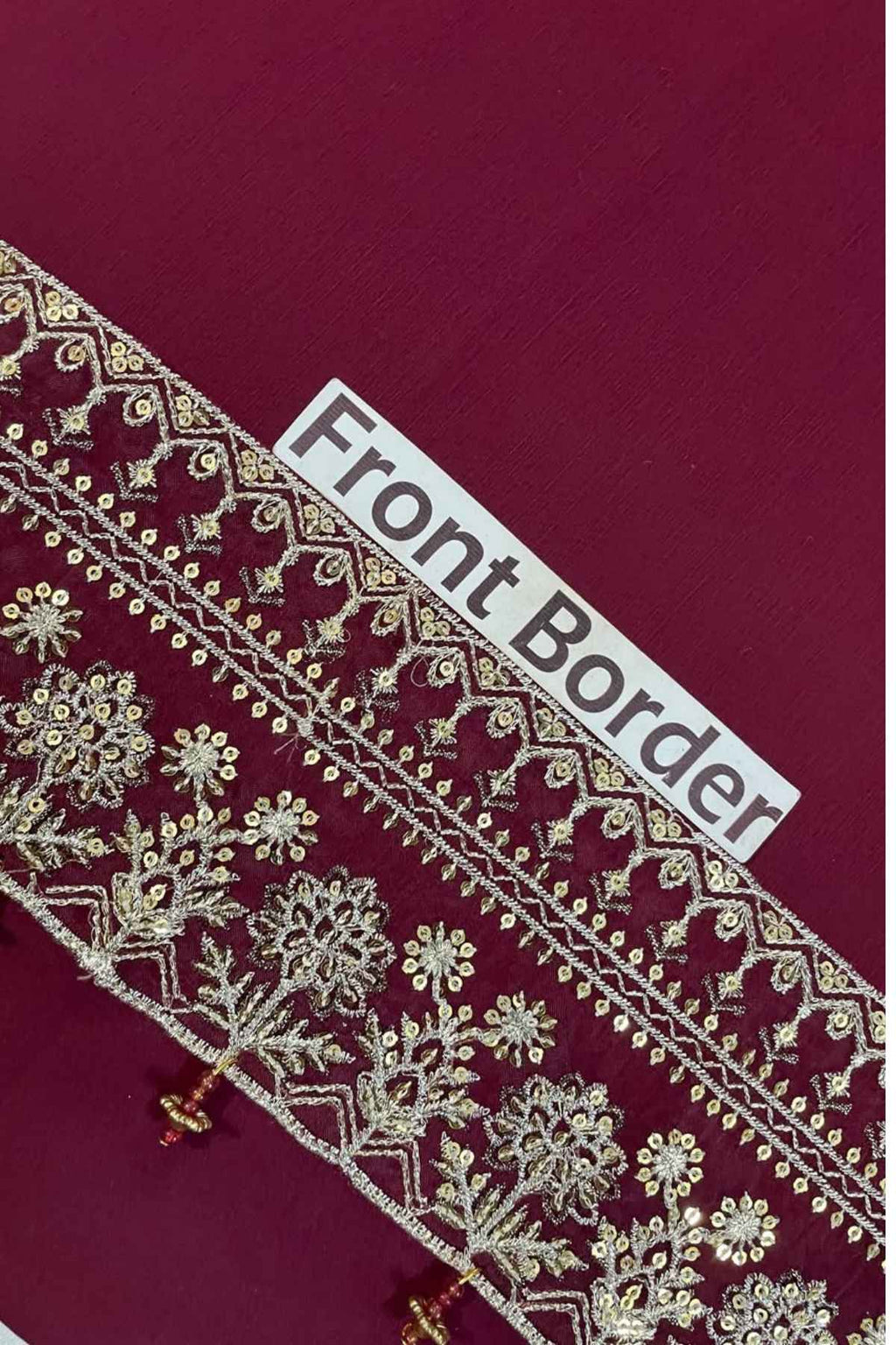 Alizeh Luxury Chiffon Embroidered 3-Piece Suit