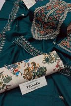 Aneelas Dhanak 3 Piece Winter Suit with Embroidered Shawl