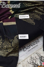 Bareeze Dhanak Unstitched 3 Piece Winter Suit with Wool Shawl