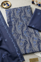 Bareeze Embroidered Dhanak 3 Piece Suit