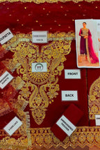 Baroque Chiffon Zari & Sequence 3-Piece Suit