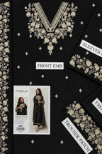 Embroidered Dhanak Unstitched 3 Piece Winter Suit