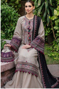 Hussain Rehar | Dhanak Embroidered Luxury Unstitched 3PC Suit