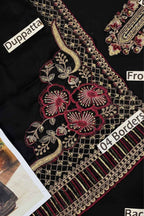 IZNIK Embroidered Chiffon Unstitched 3 Piece Suit