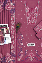Jade | Dhanak Embroidered Luxury Unstitched 3PC Suit