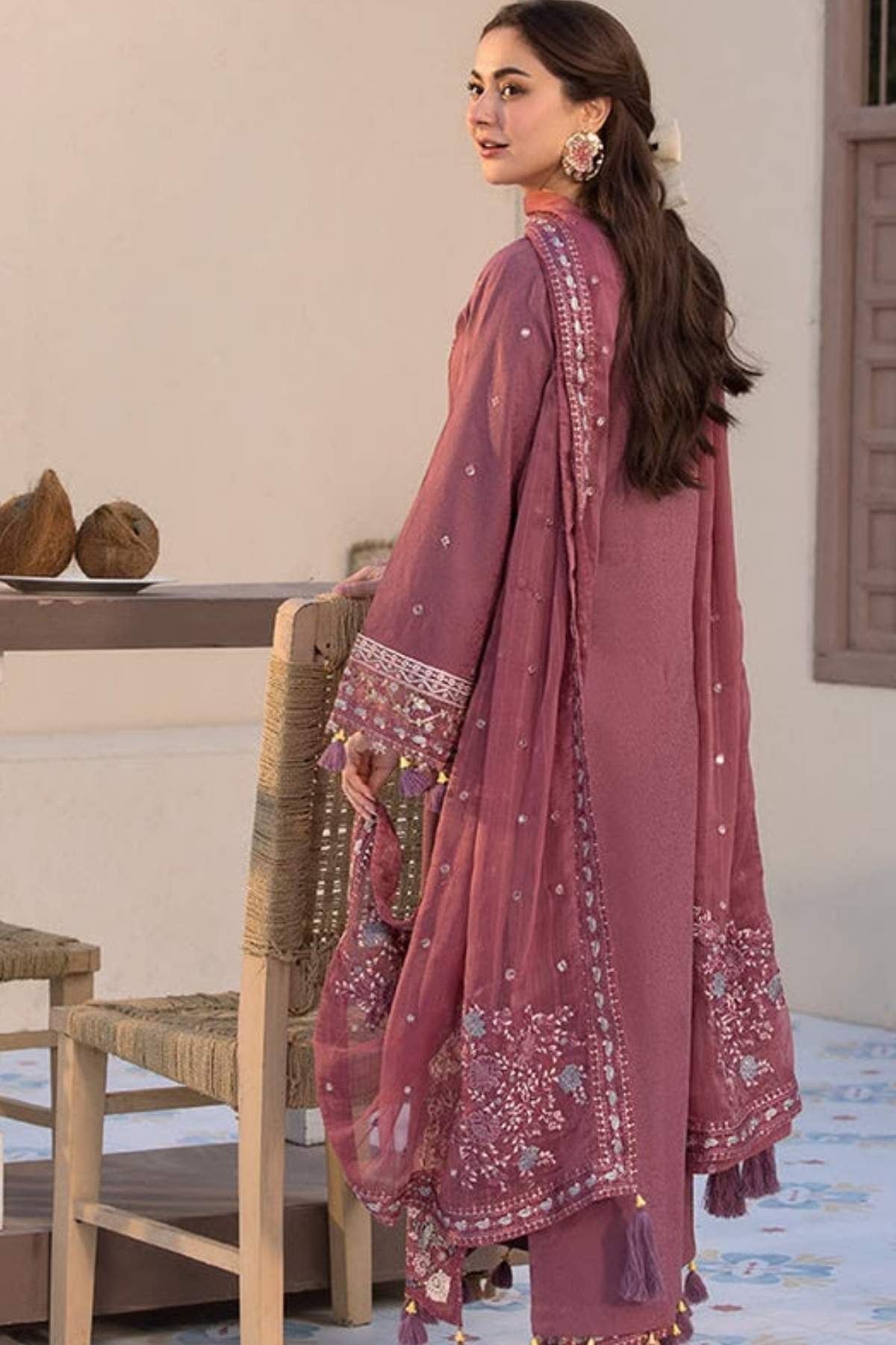 Jade | Dhanak Embroidered Luxury Unstitched 3PC Suit