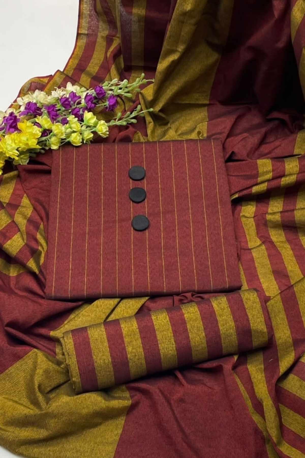Multani Khaddi Susi Unstitched 3 Piece Winter Suit