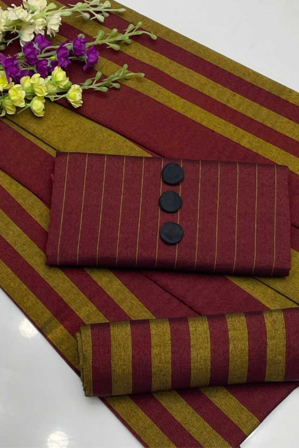 Multani Khaddi Susi Unstitched 3 Piece Winter Suit
