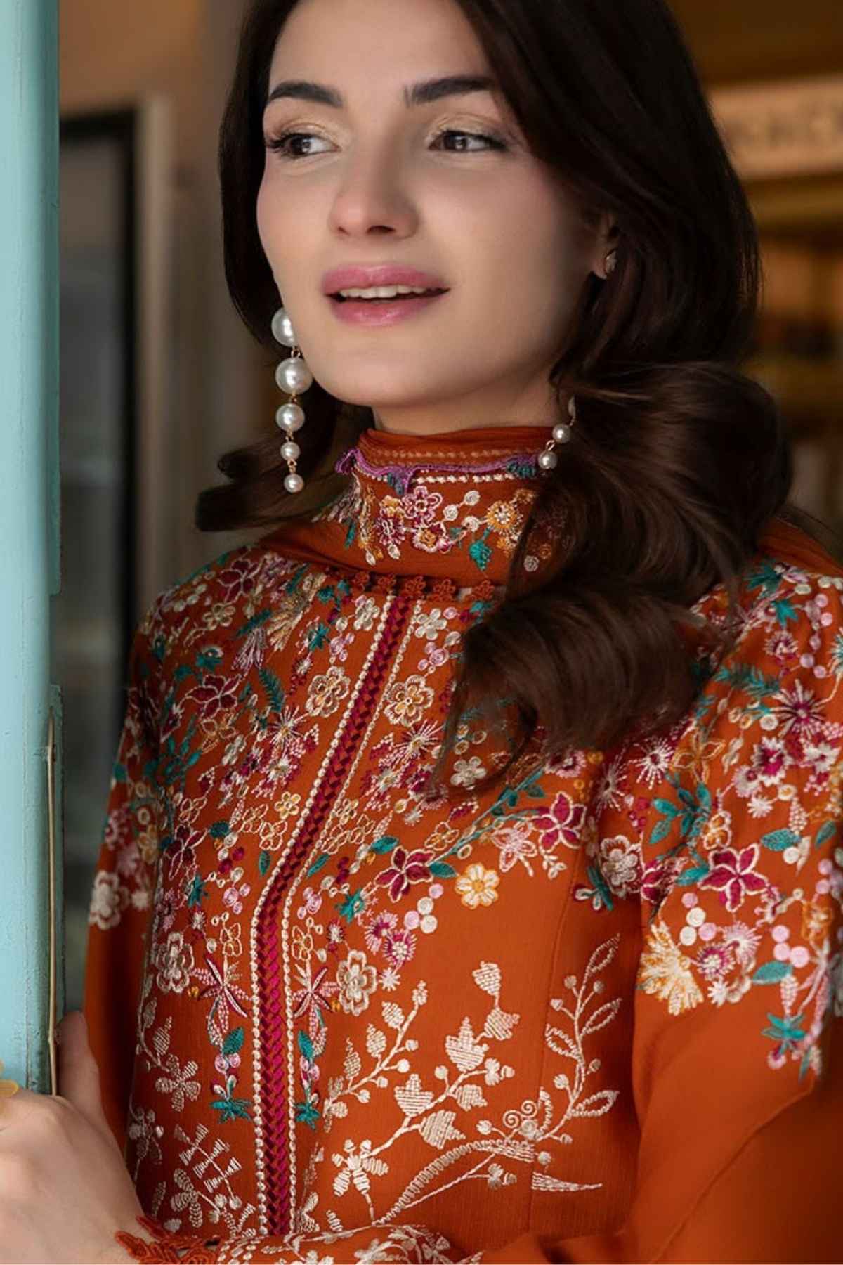 Pezwan | Dhanak Embroidered Unstitched 3PC Suit