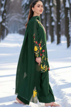 Silai Karhai | Dhanak Embroidered Unstitched 3PC Suit