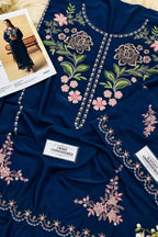 URGE Silk Embroidered Unstitched 2-Piece Suit