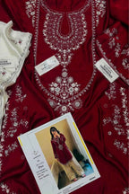 URGE Silk Embroidered & Sequin Unstitched 2-Piece Suit