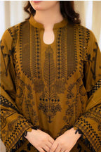 Urge | Dhanak Embroidered Unstitched 3PC Suit